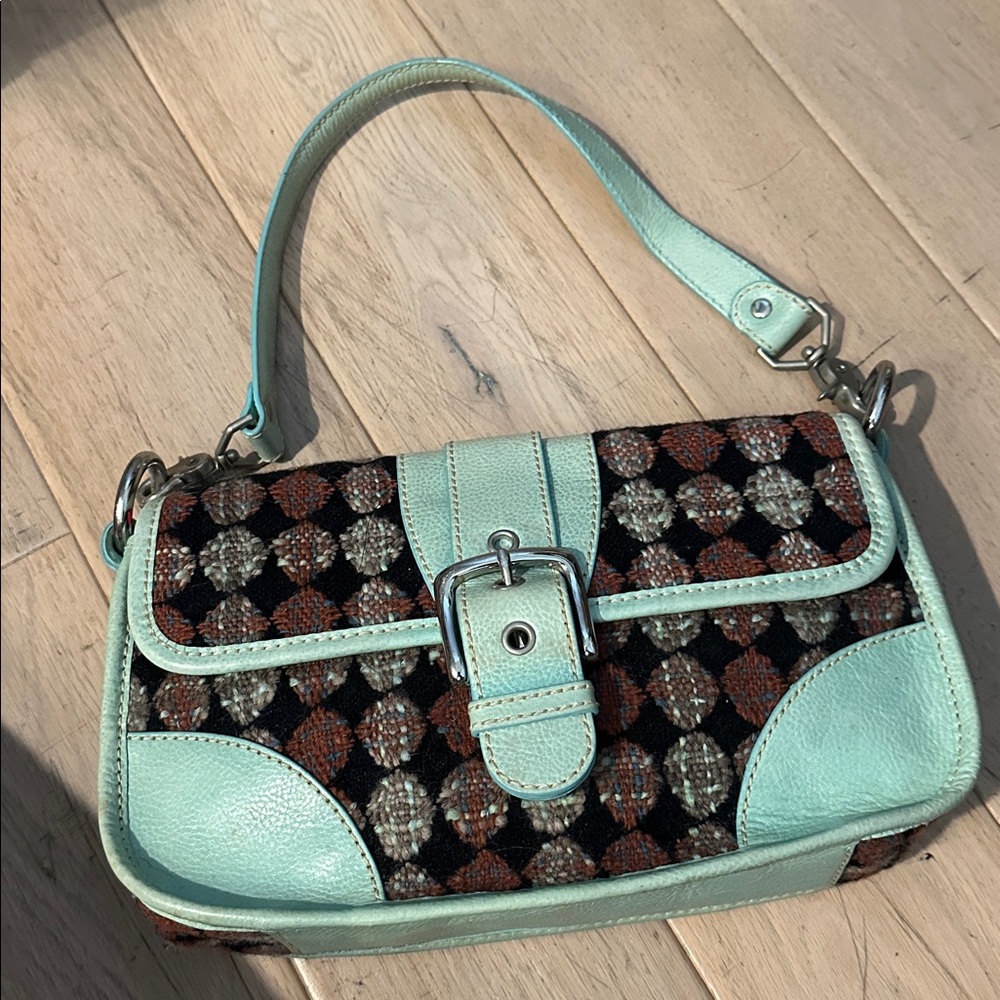 Y2K Isabelle Fiore Handbag & Shoes Set  ! Size 7 wedges.  2 item set - Picture 4 of 16